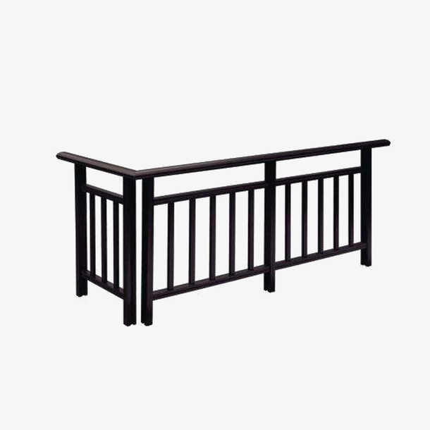 中式铁护栏免抠