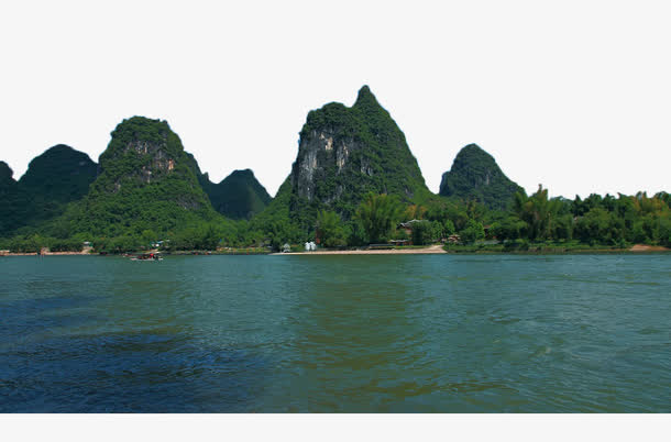 桂林山水免抠