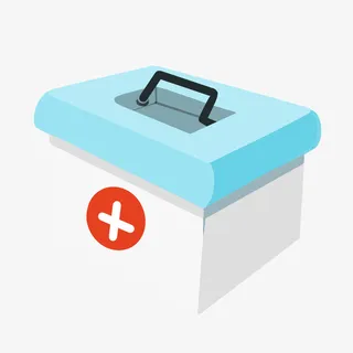 医疗设备医药箱插画免抠 医疗设备医药箱插画免抠