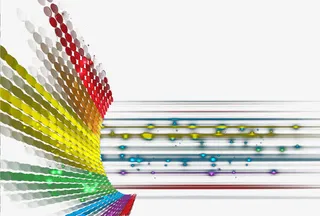 发光的彩色图案免抠