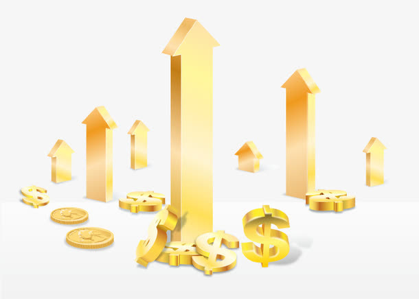 上升趋势免抠手绘/卡通卡通元素