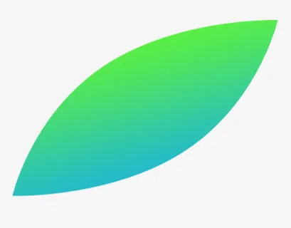 绿色树叶光效免抠