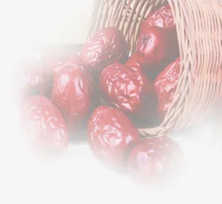 红枣茶冬季热饮背景免抠