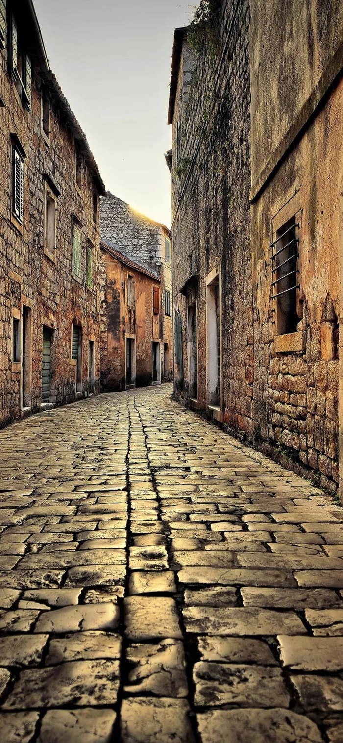 古老街道素材高清