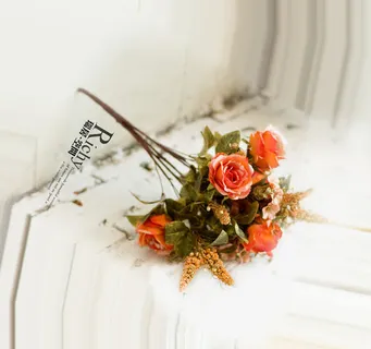 放置鲜花束元素免抠