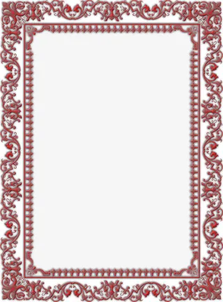 花纹边框免抠