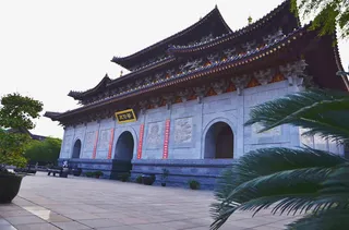 成都大佛禅院景观免抠