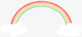 美丽的彩虹桥免抠