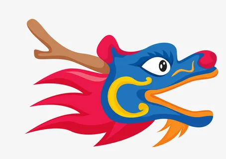 二月二龙抬头龙头免抠