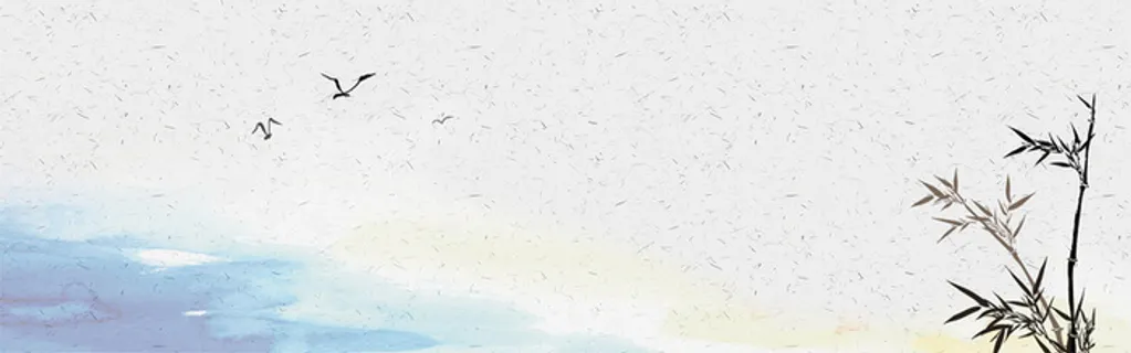 重阳节中国风格山水banner高清