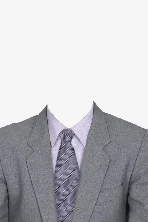 灰色衣服免抠