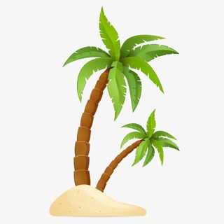 夏天元素 海滩元素免抠