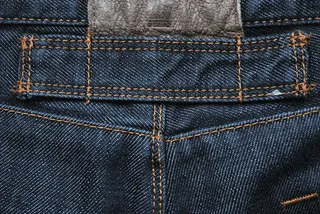 蓝色牛仔裤背景