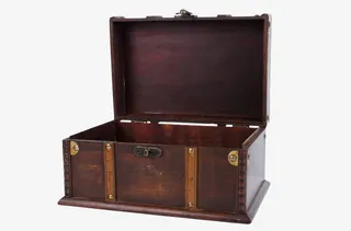 老式箱子免抠