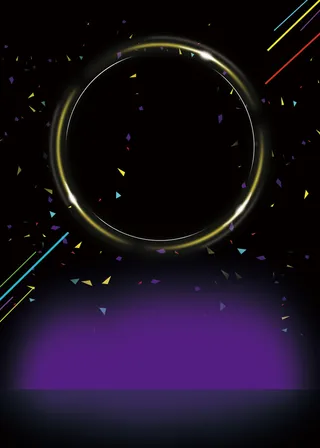 黑色光点漂浮背景图高清