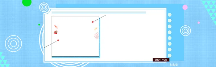 极简时尚几何banner高清