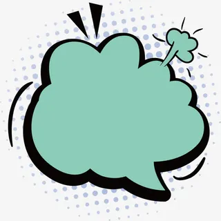 烟雾效果气泡免抠