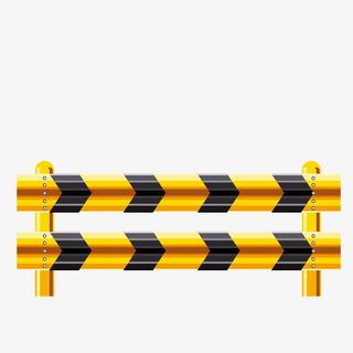 卡通简约交通标识海报设计免抠