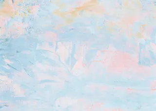 水墨晕染蓝色背景素材