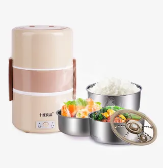 肉色电热饭盒免抠