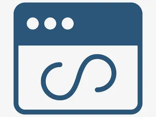 浅蓝色微信小程序图标免抠