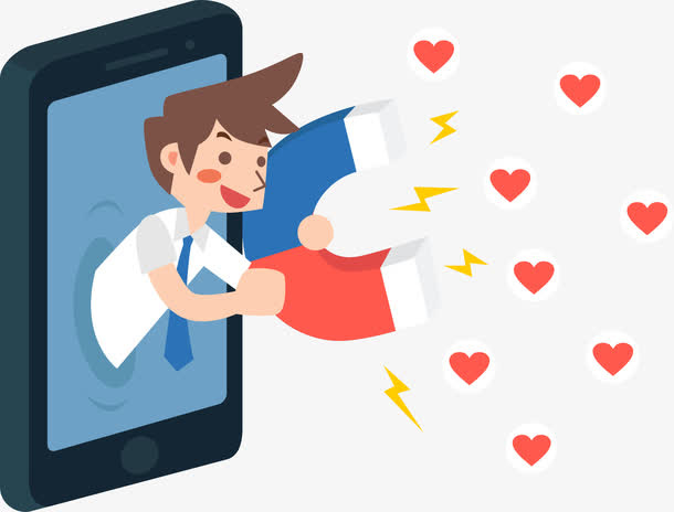 矢量手绘点赞免抠