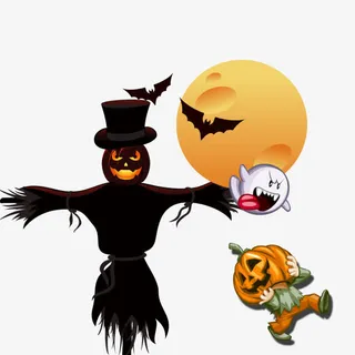 万圣节图案免抠