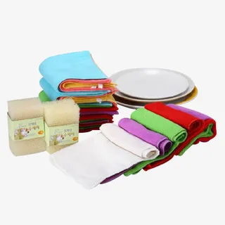 厨房各种清洁用具免抠