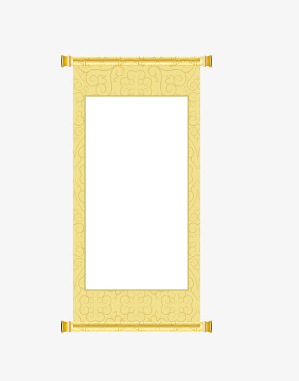 羊皮卷矢量卷轴免抠