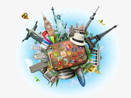 环球旅行免抠 环球旅行免抠