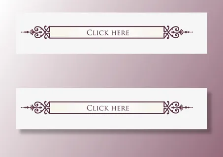 欧式分割线免抠标签元素