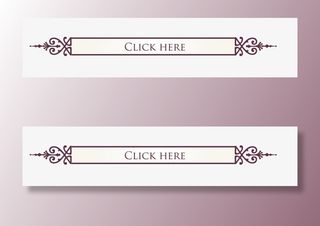 欧式分割线免抠标签元素