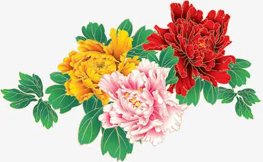 高清摄影节日海报花朵图免抠