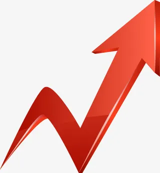 箭头 指示标 向上指示箭头免抠