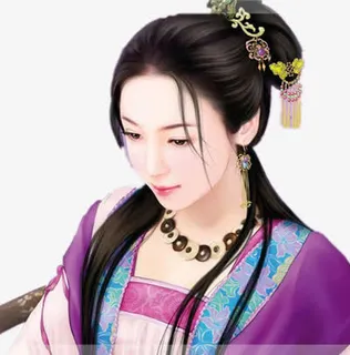 古代美女免抠
