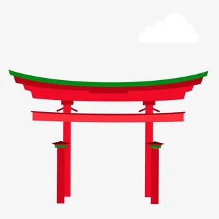 世界旅游海报日本旅游设计素材免抠