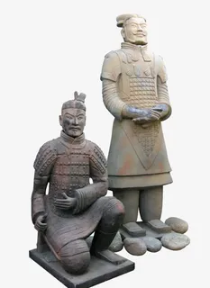 秦始皇兵马俑免抠