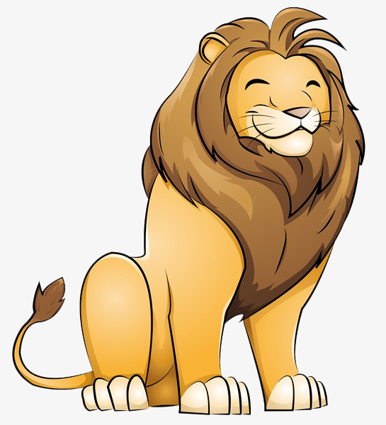 微笑的狮子免抠
