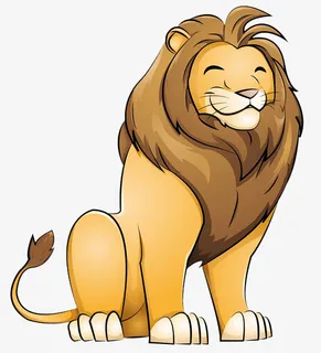 微笑的狮子免抠