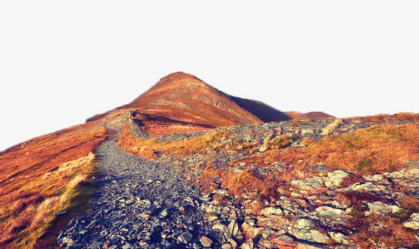 石头山风景免抠背景摄影风景元素
