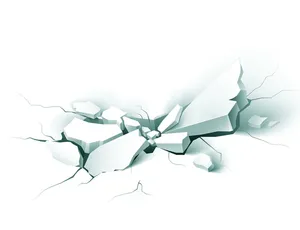 石灰裂痕砖块白色高清