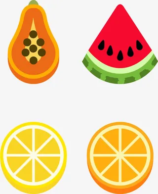动漫水果免抠