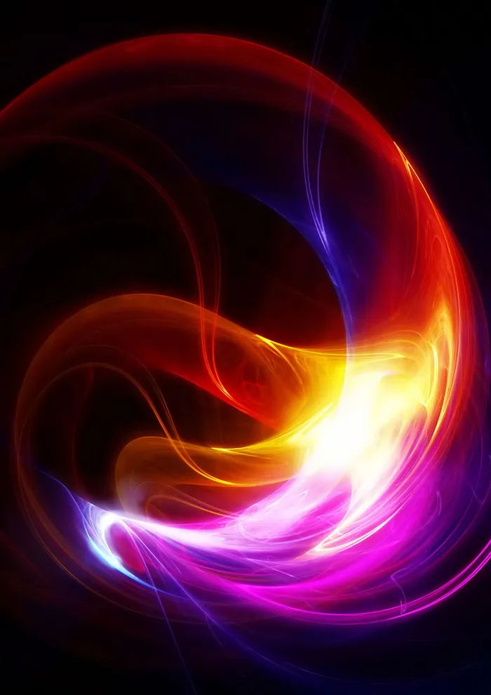 彩色光效H5背景高清