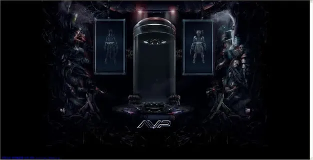 黑色暗色系游戏页面免抠