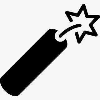 中国新年的烟花图标免抠