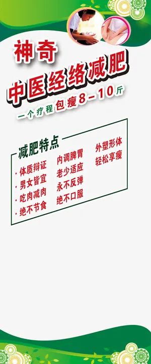 神奇中医经络减肥免抠