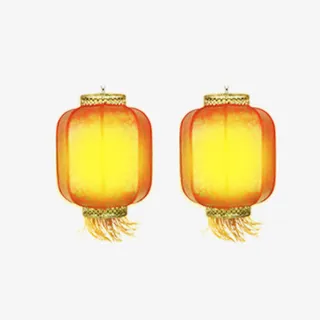 新年灯笼灯笼免抠