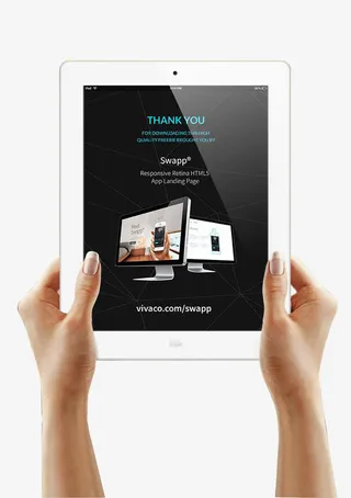 白色平板电脑ipad免抠