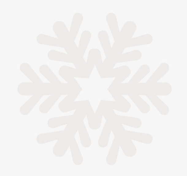 雪花元素免抠