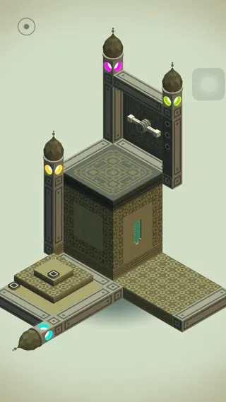 手绘卡通中国风城堡免抠